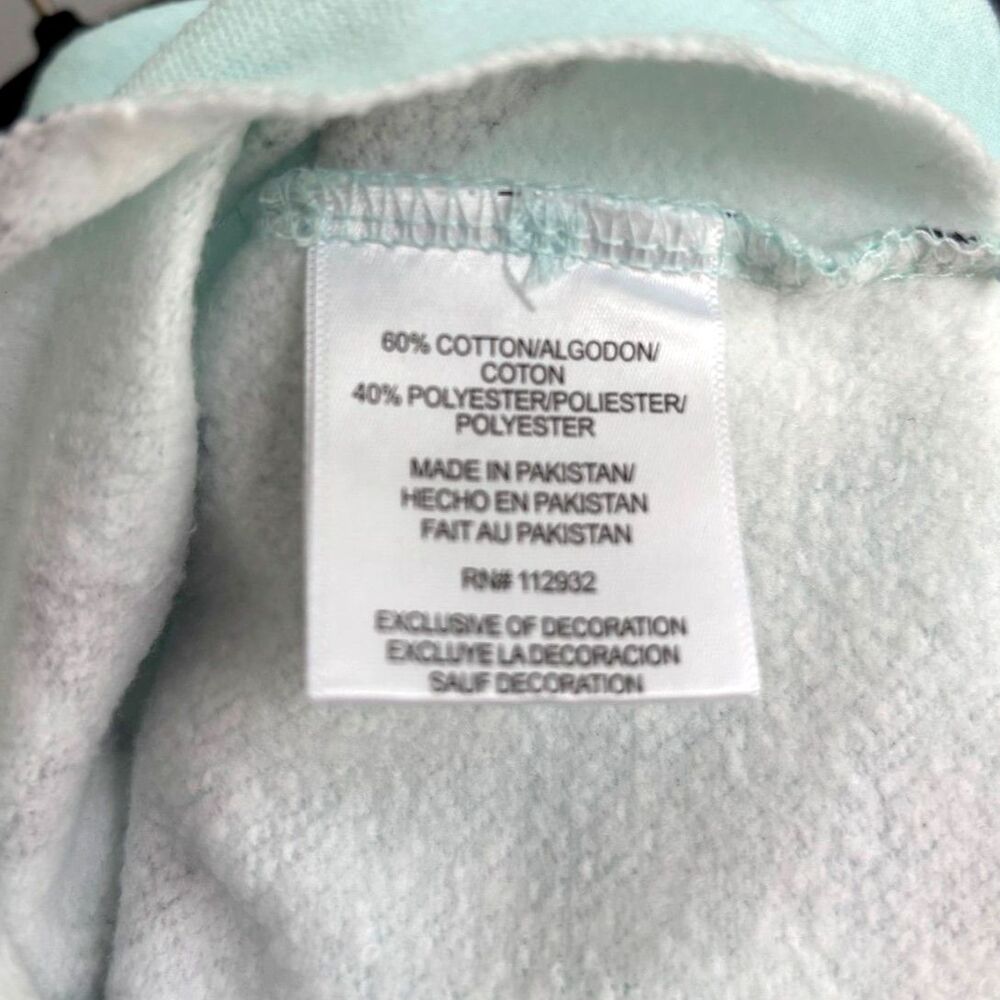 Bloom & Pop Star Print Cropped Hoodie Small | Y2K Soft Girl Preppy - Picture 5 of 5
